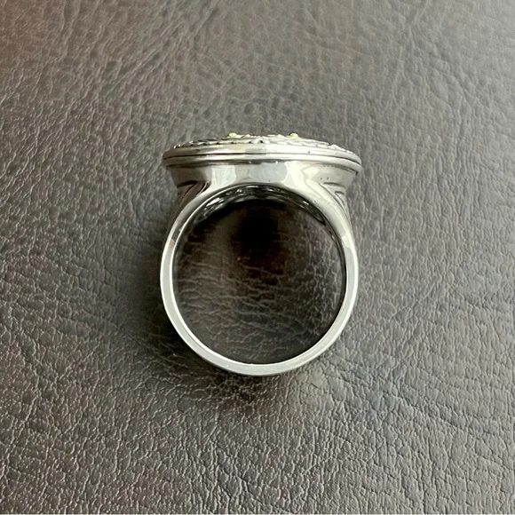 Konstantino 18k gold and sterling silver ring - Picture 11 of 15